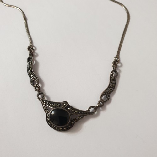 Alte silber collier - silber,