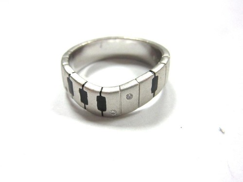 Silberring wellenform mit - silberring,