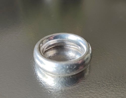 Massiver silberring g - massiver,